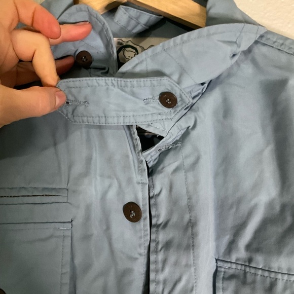 Penfield Jacket Womens Large Trailwear Hudson Waxcloth Blue‎ Hiking - Picture 14 of 16